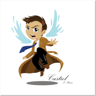 Supernatural - Castiel Posters and Art